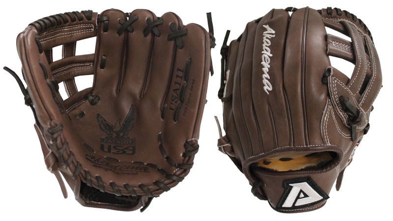 Akadema Pattern Modified-Trap Web Gloves with Open Back and Medium-Deep Pocket 